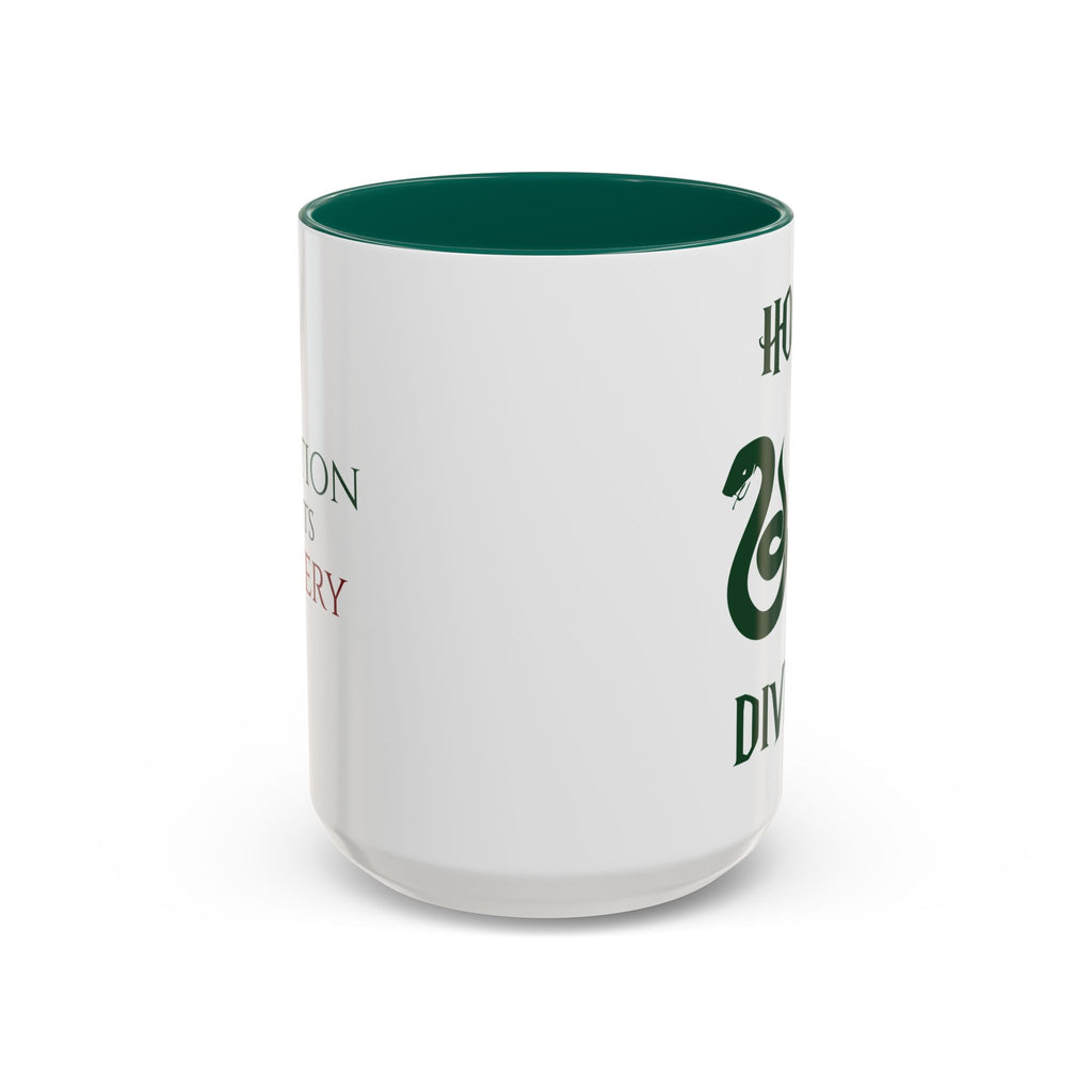 House Divided Rivalry Mug- Serpent + Lion Wizardcore Couple Mug (15oz)