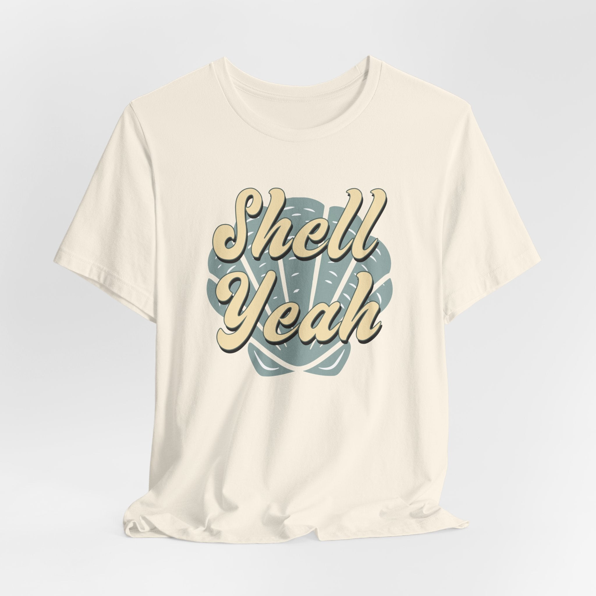 Shell Yeah Shirt | Retro Beach Vibes Coastal Tee