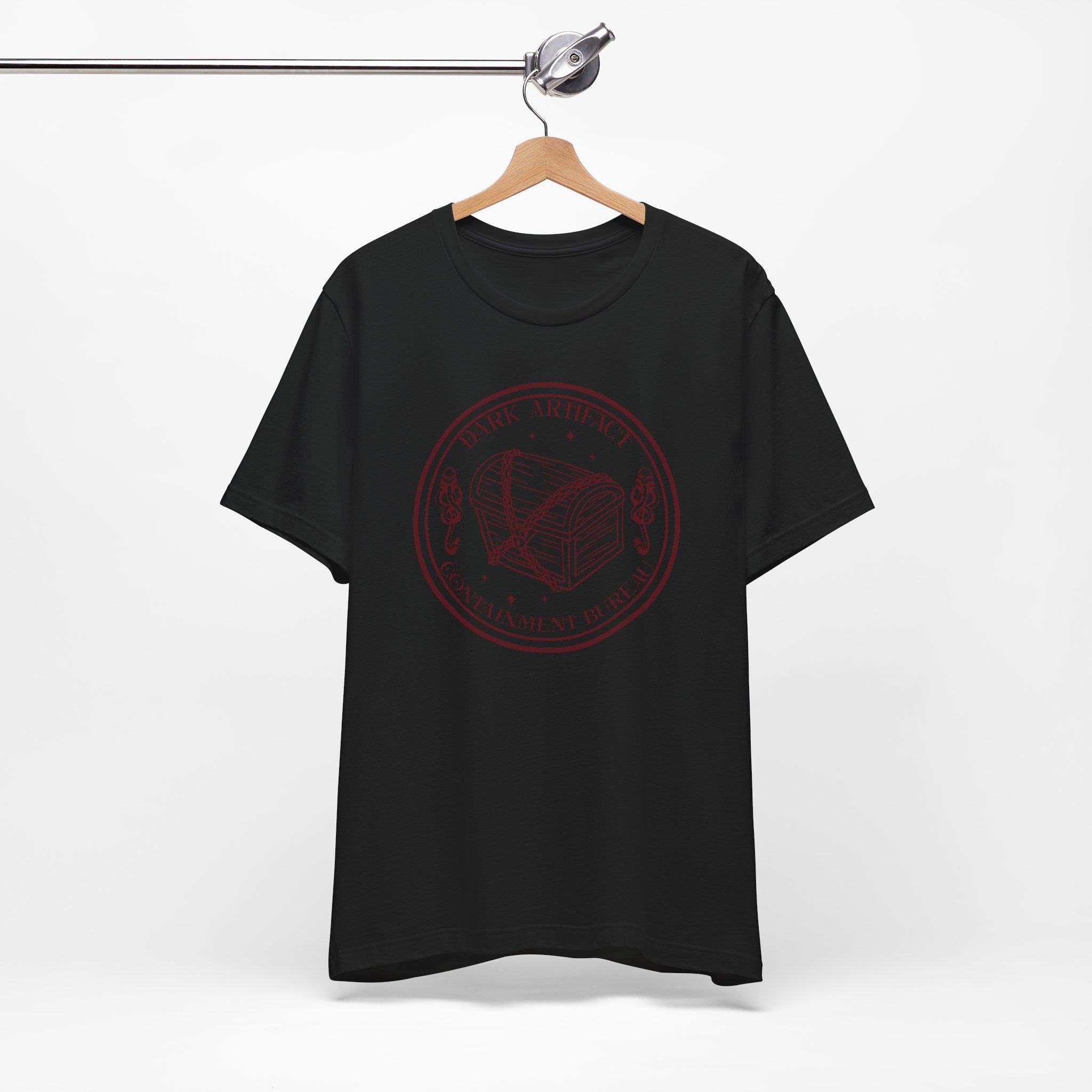 Dark Artifact Containment Bureau Tee- Dark Wizard Inspired Shirt