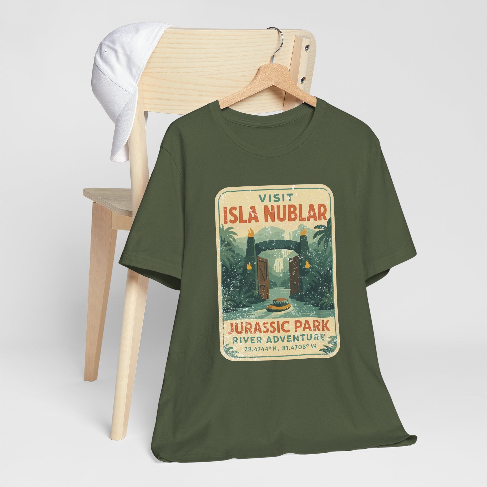 Visit Isla Nublar Shirt – Jurassic Park Ride Souvenir Tee
