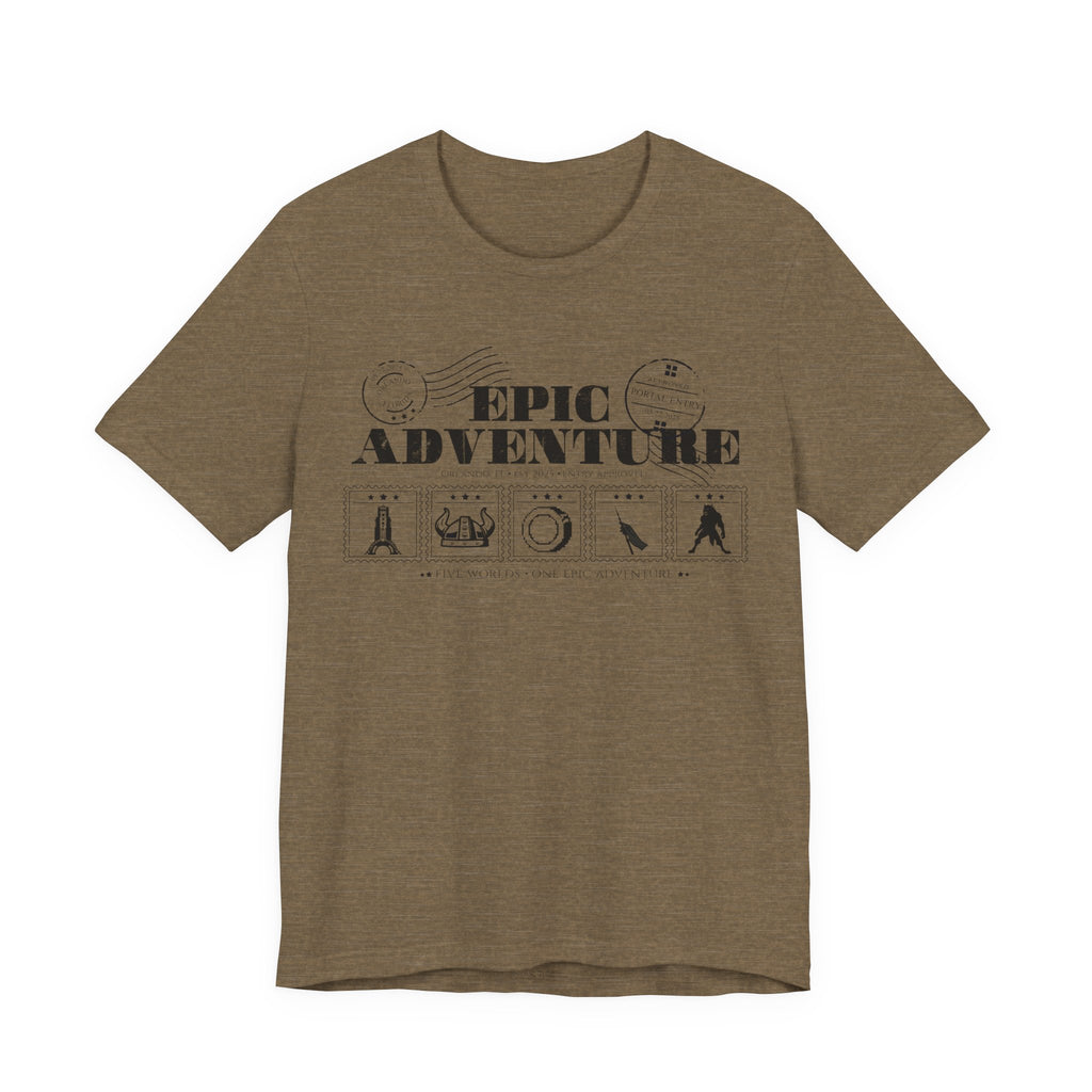 Epic Universe Portal Stamps Shirt- Orlando Park Day Tee