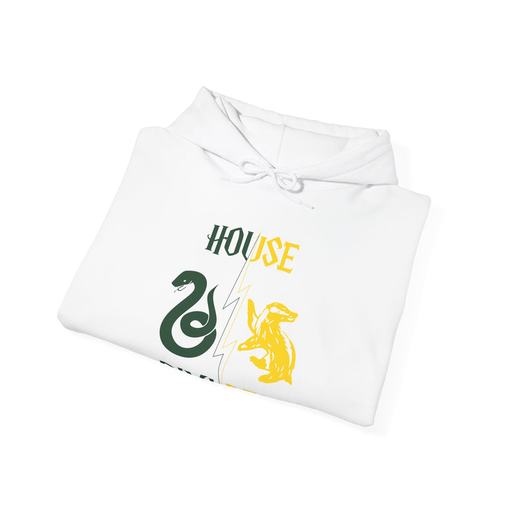 House Divided Rivalry Hoodie- Serpent + Badger Wizardcore Couple Hoodie
