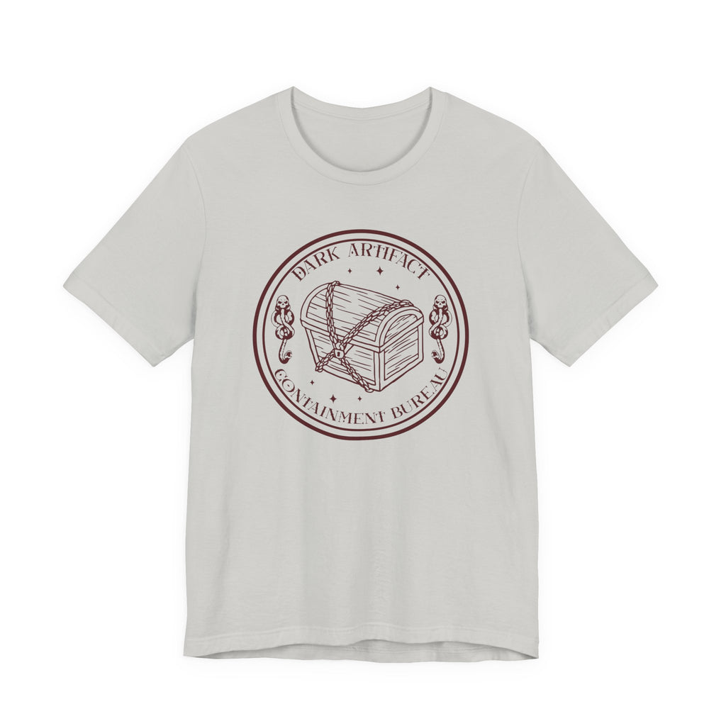 Dark Artifact Containment Bureau Tee- Dark Wizard Inspired Shirt