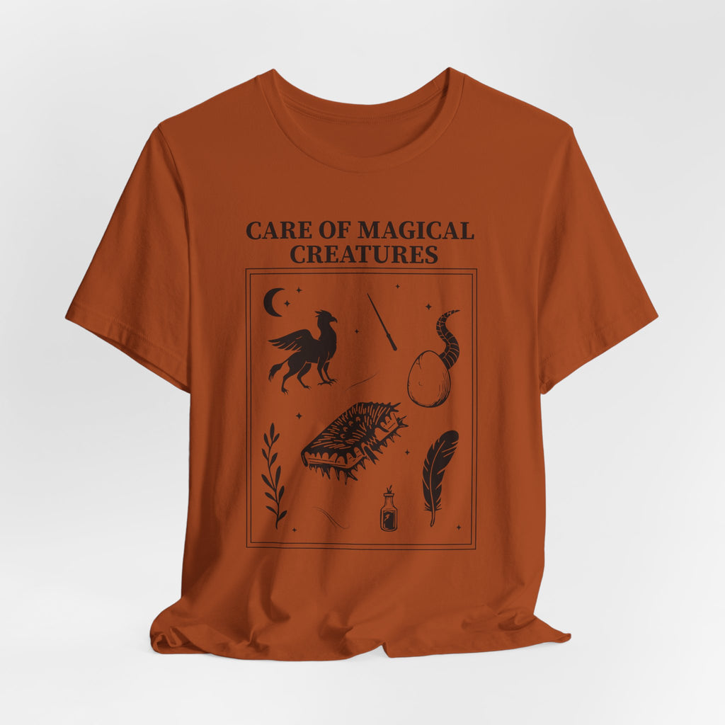 Care of Magical Creatures Class Shirt- Wizard School Creature Tee