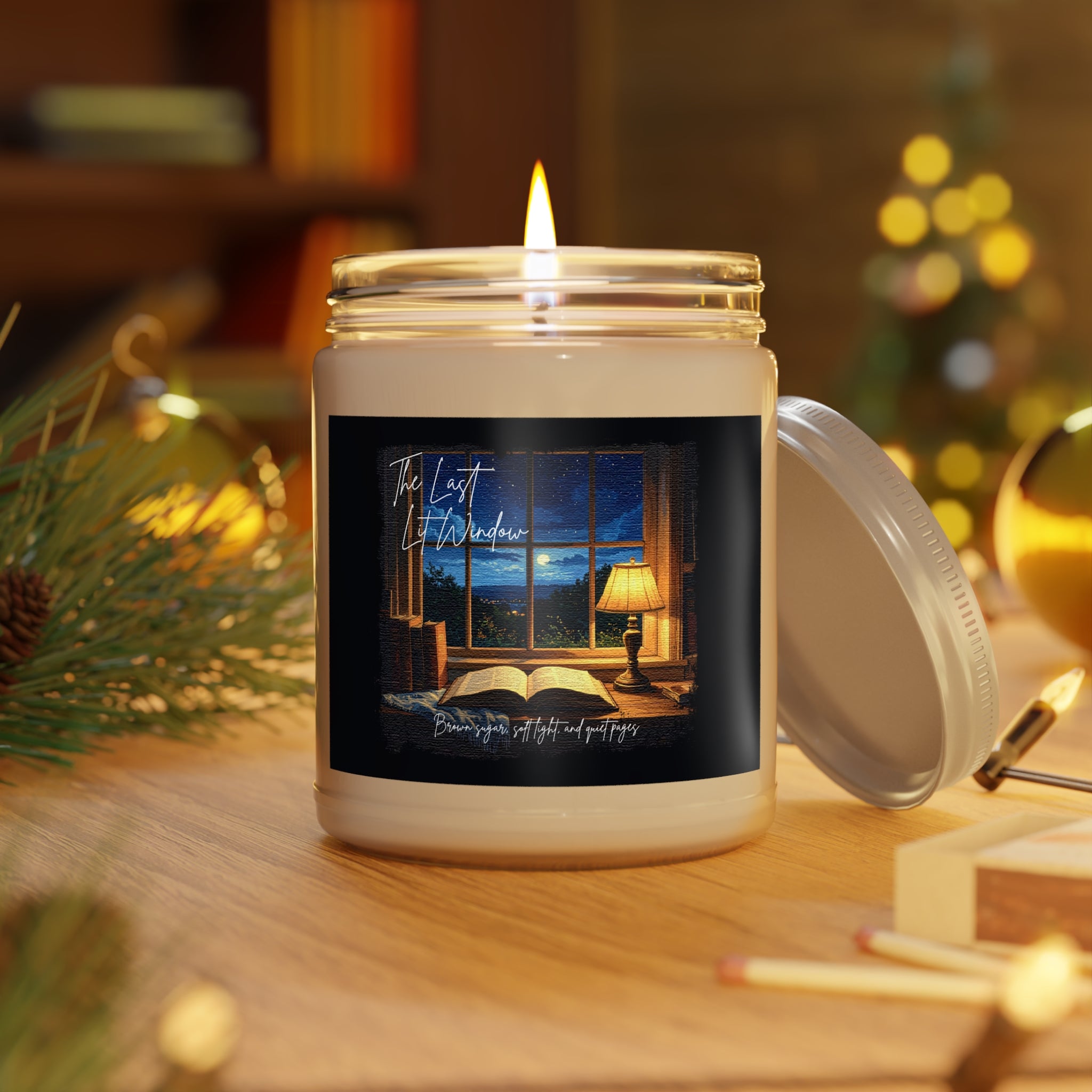 The Last Lit Window Candle- Cozy Reader Night Scent