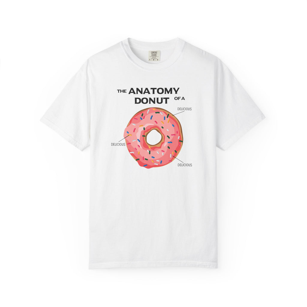 Anatomy of a Donut Shirt – Funny Foodie Comfort Colors Tee