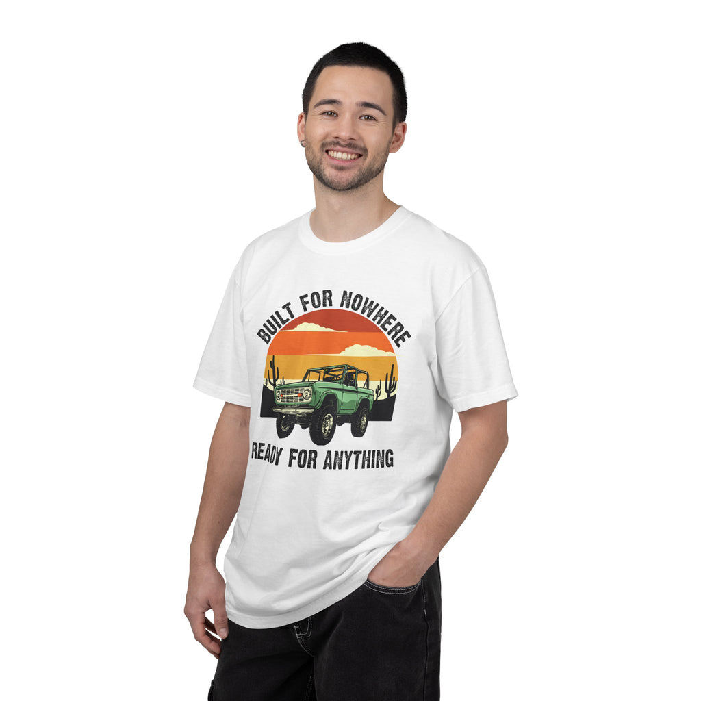 Vintage Desert 4x4 Shirt- Built for Nowhere Ready for Anything, Off Road Adventure Tee