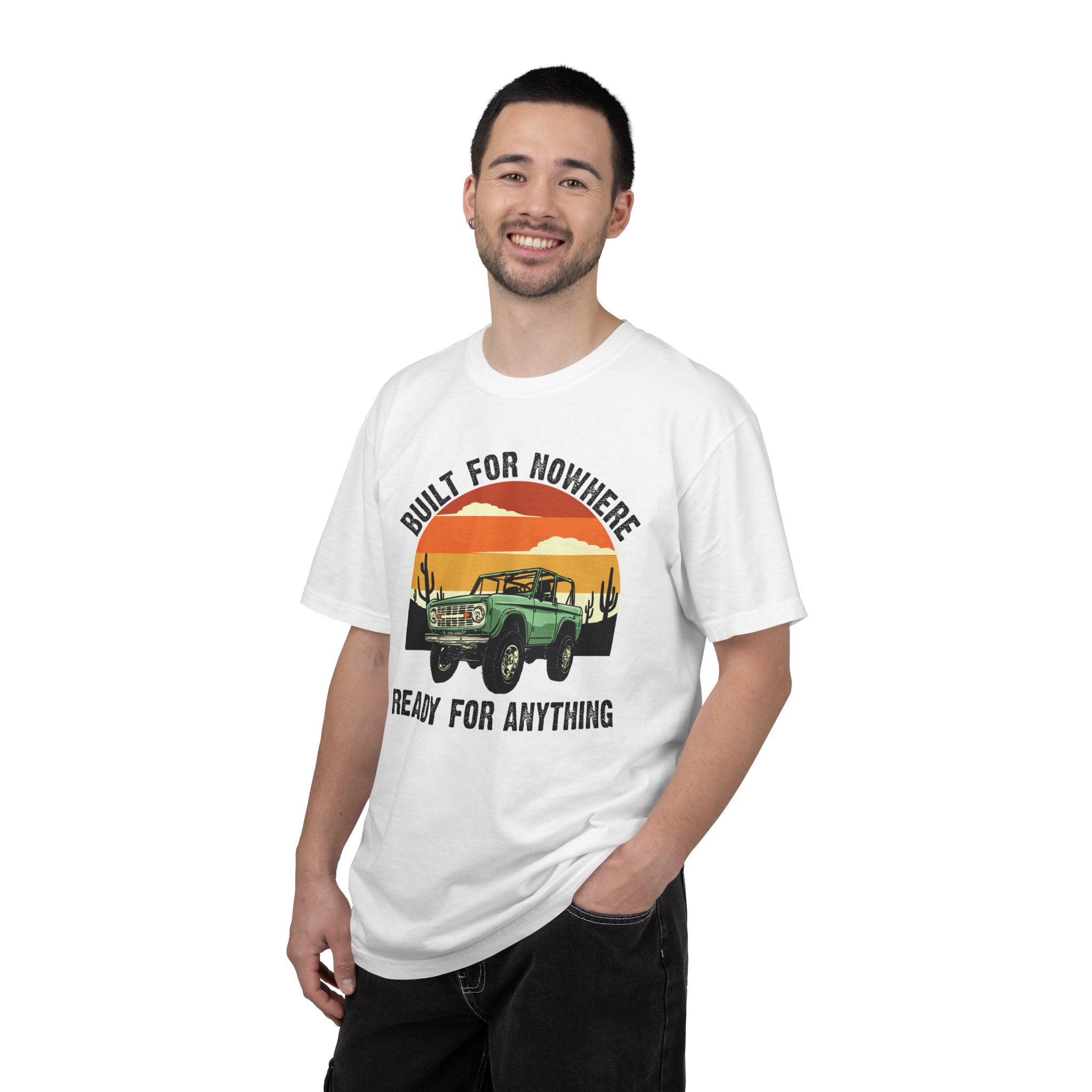 Vintage Desert 4x4 Shirt- Built for Nowhere Ready for Anything, Off Road Adventure Tee