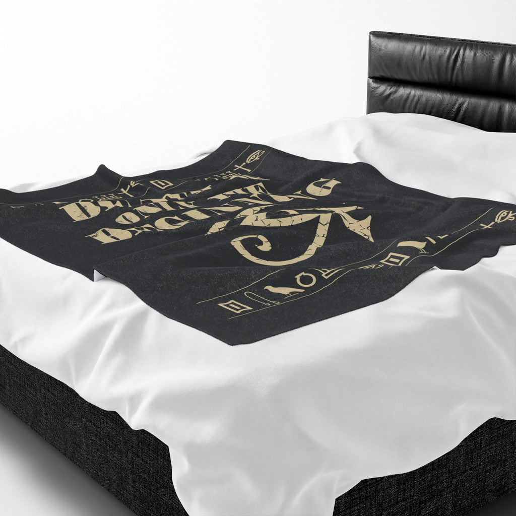 Death Is Only the Beginning Blanket- Eye of Horus Throw (50x60)