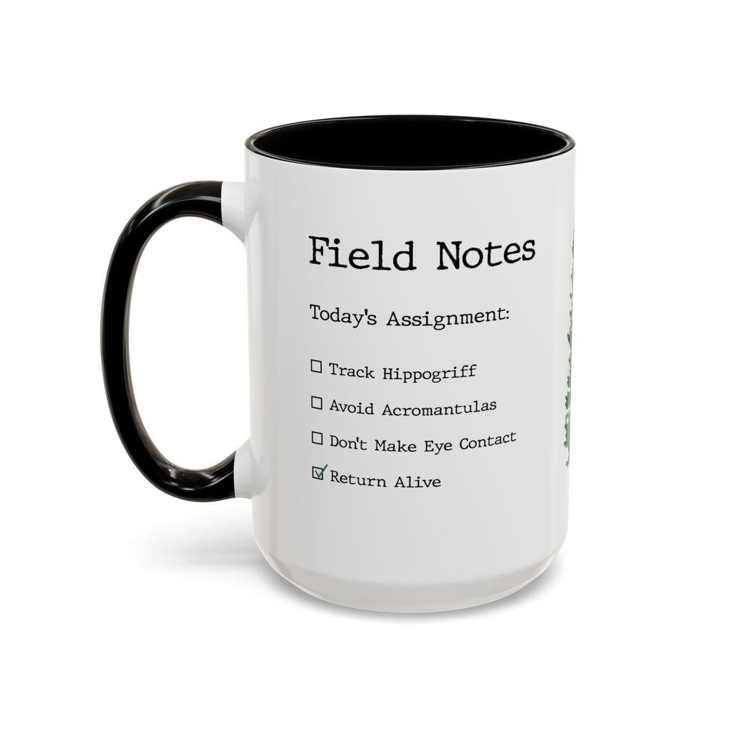 Forbidden Forest Ranger 15oz Mug- Magical Creature Field Notes Coffee Mug