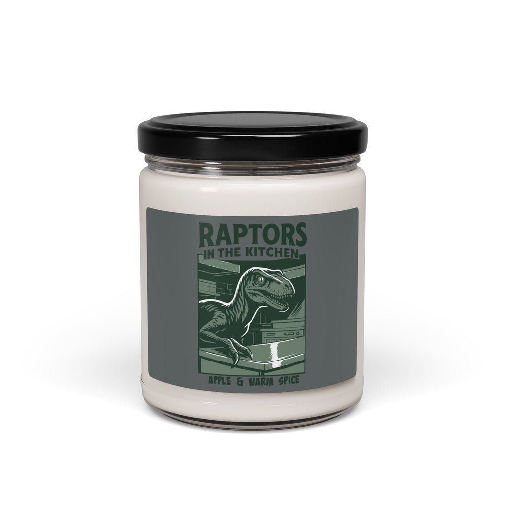 Raptors in the Kitchen Candle – Jurassic Park Movie Scene Soy Candle