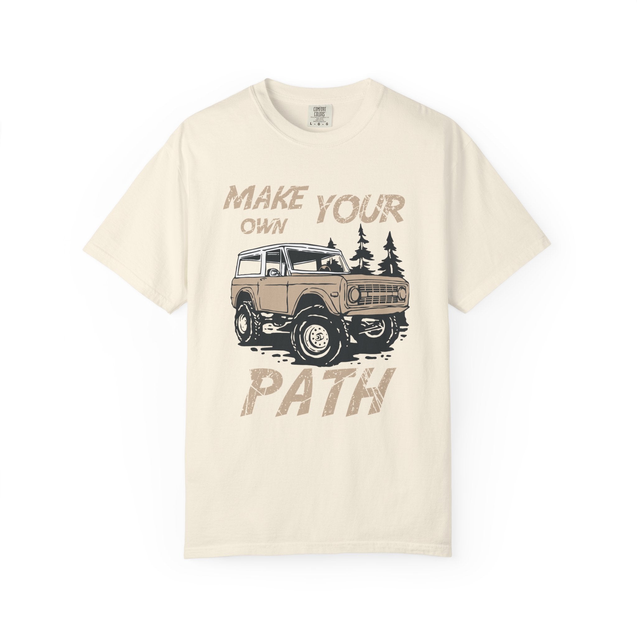 Make Your Own Path Shirt | Vintage Bronco Adventure Tee | Off-Road Explorer Gift