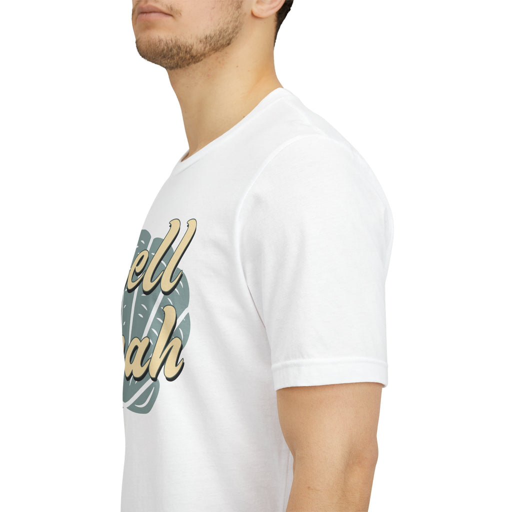 Shell Yeah Tee- Retro Seashell Beach Shirt