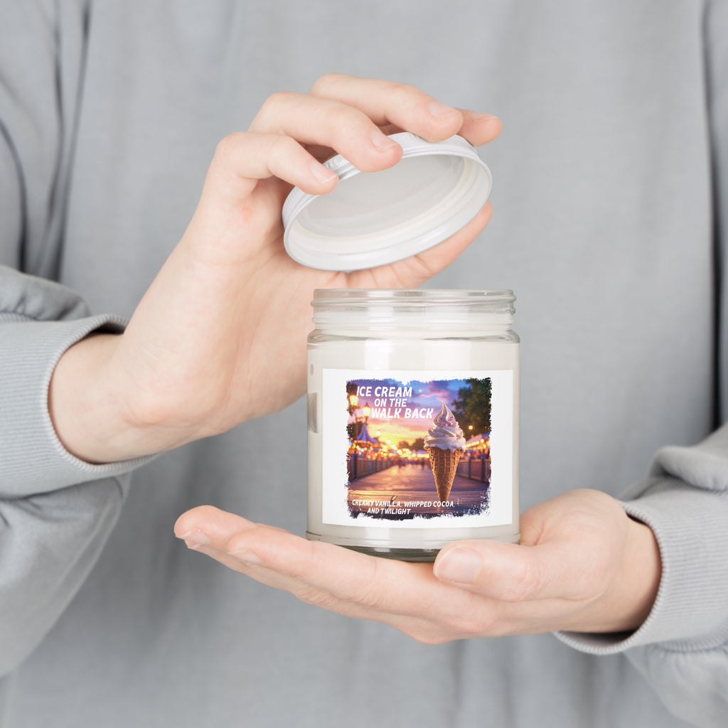 Ice Cream on the Walk Back Candle- Theme Park Dessert Scent