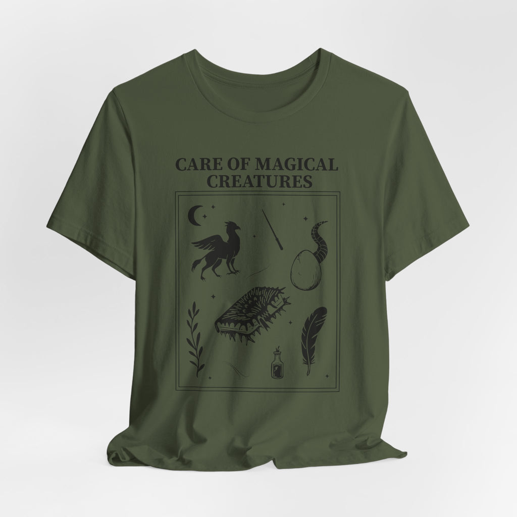 Care of Magical Creatures Class Shirt- Wizard School Creature Tee