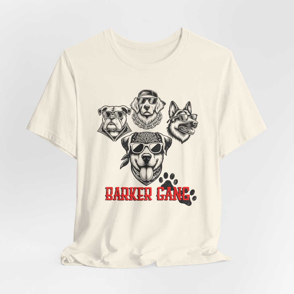 Barker Gang Shirt – Funny Dog Lover Biker Tee