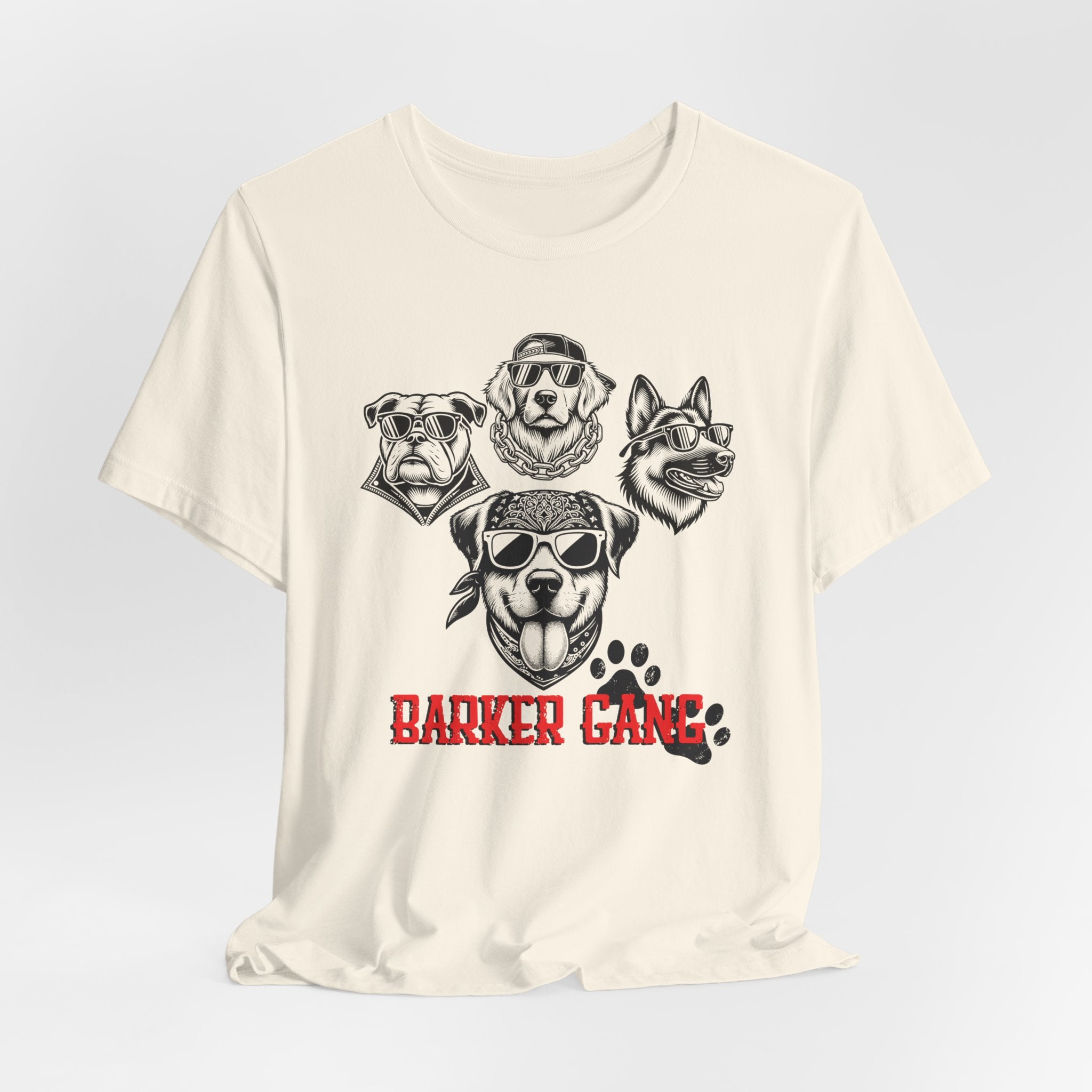 Barker Gang Shirt – Funny Dog Lover Biker Tee