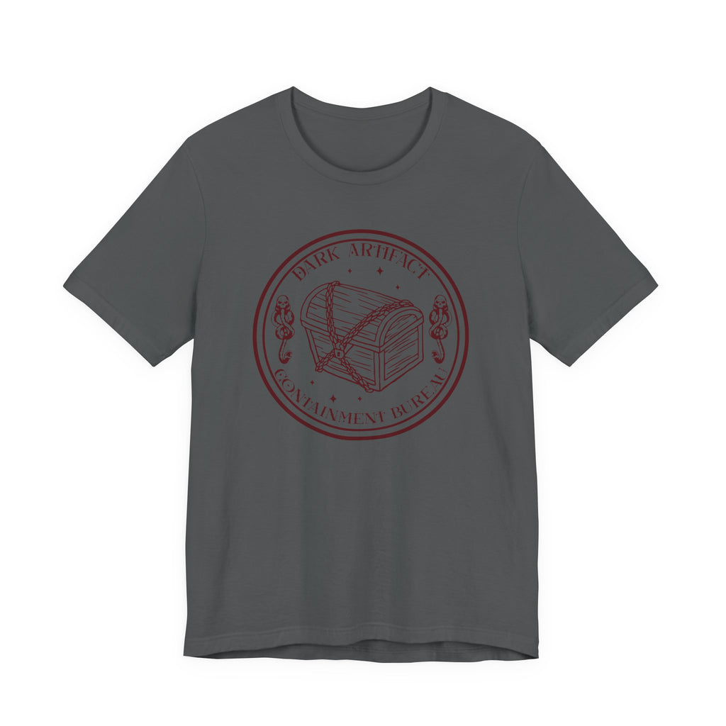 Dark Artifact Containment Bureau Tee- Dark Wizard Inspired Shirt