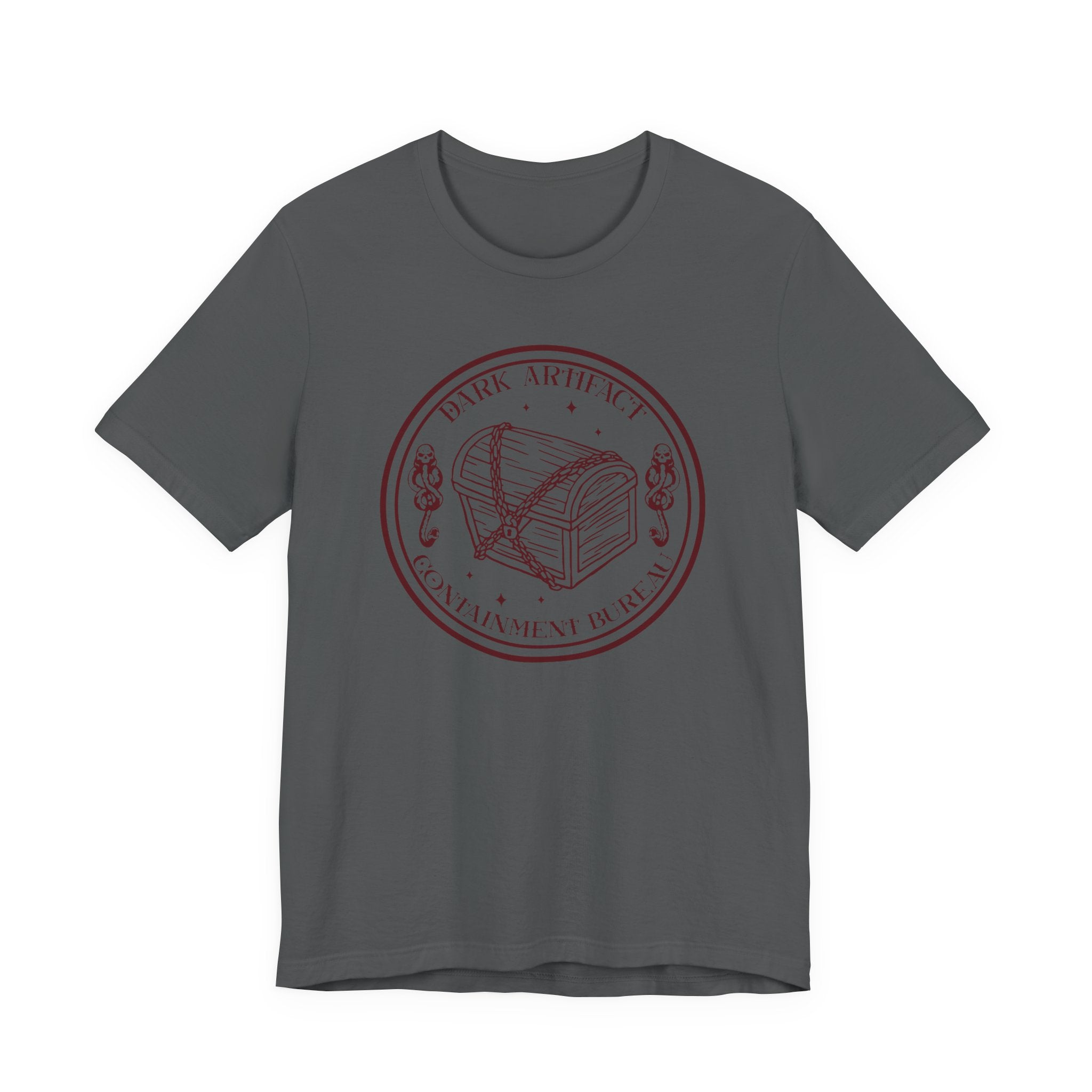 Dark Artifact Containment Bureau Tee- Dark Wizard Inspired Shirt