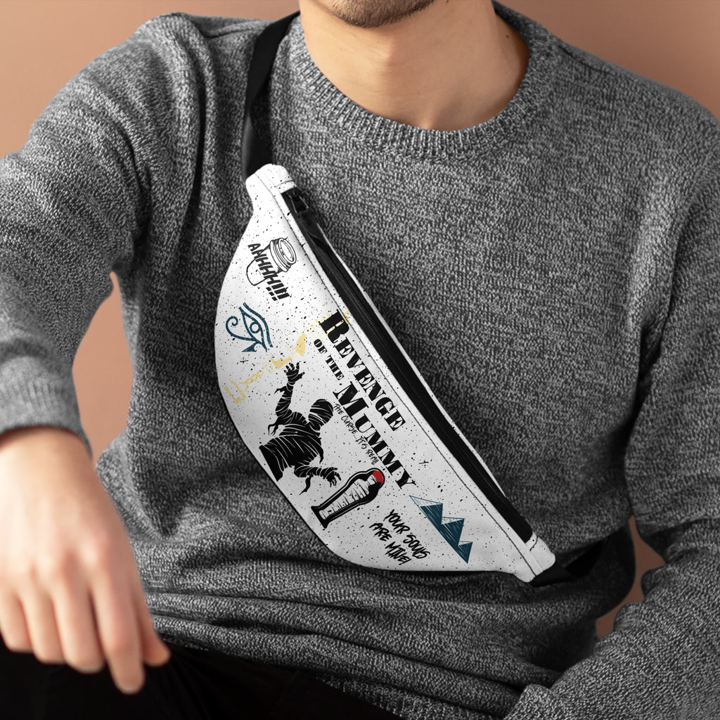 Revenge of the Mummy Inspired Fanny Pack- Theme Park Ride Bag, Locker Friendly Waist Pack