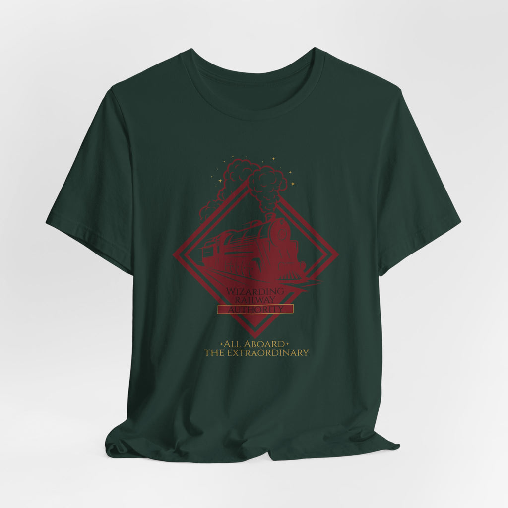 Wizarding Railway Authority Shirt- Magical Train Transit Tee