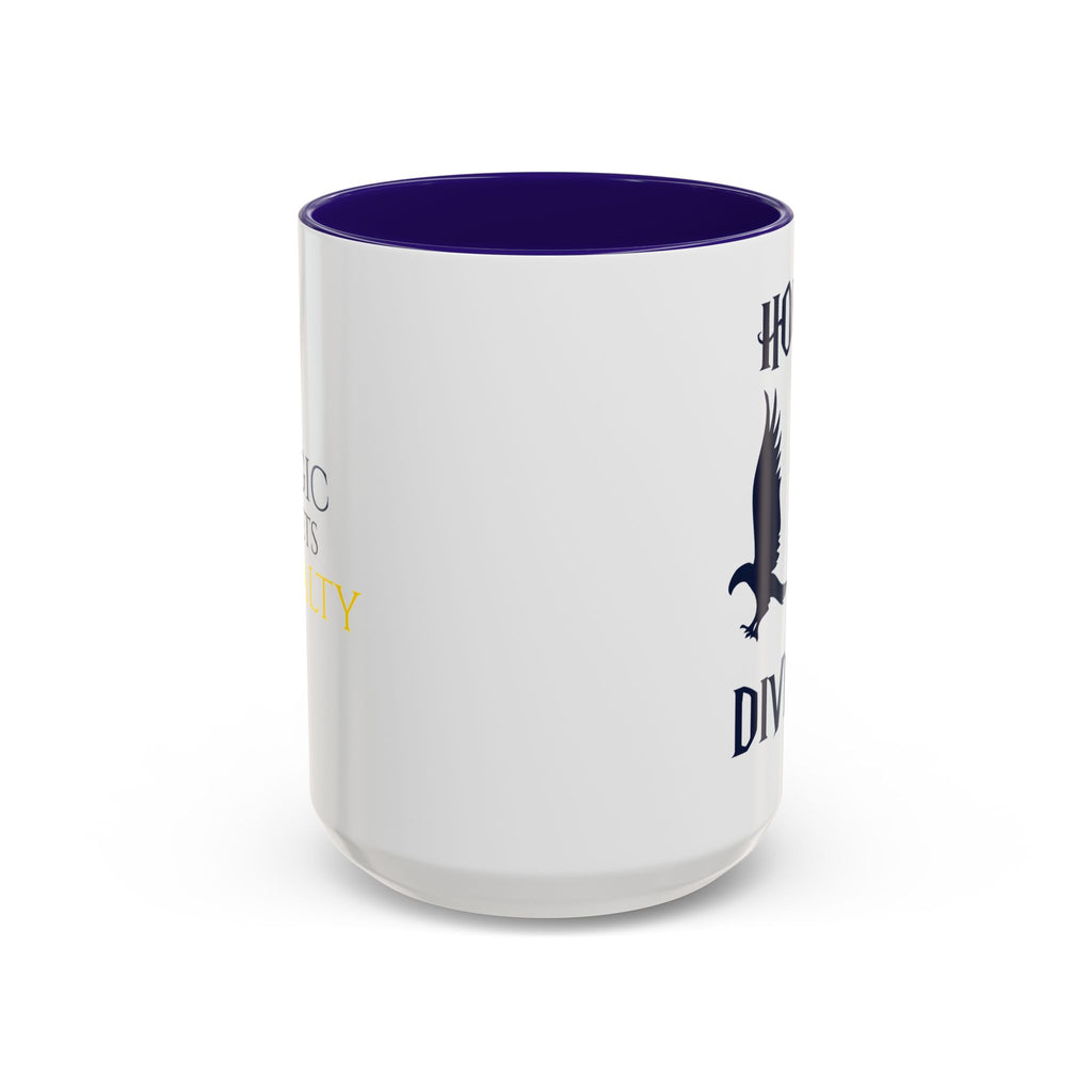 House Divided Rivalry Mug- Raven + Badger Wizardcore Couple Mug (15oz)