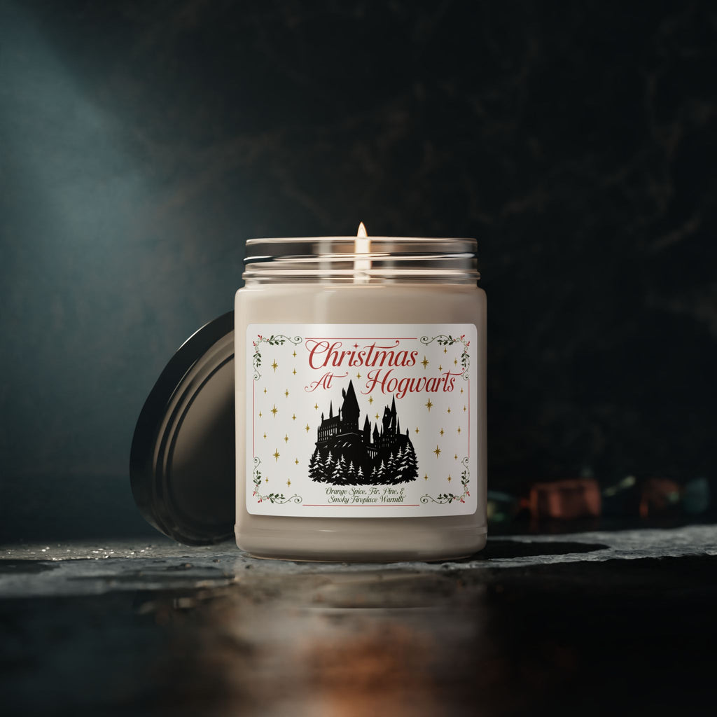 Christmas at Hogwarts Candle – Magical Holiday Soy Candle