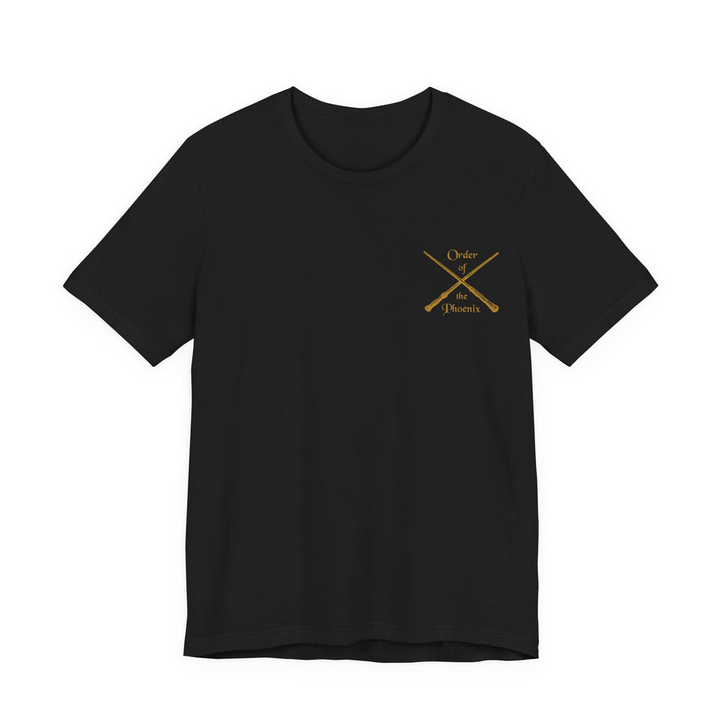 Phoenix Wizard Shirt- Lux Vincit Tenebras Double Sided Tee