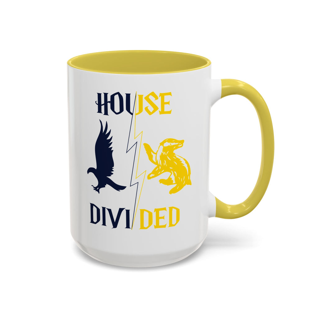 House Divided Rivalry Mug- Raven + Badger Wizardcore Couple Mug (15oz)
