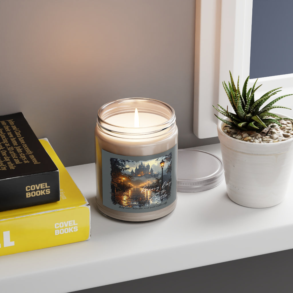 Rainy Day at the Castle Soy Candle- Moody Park Day Candle