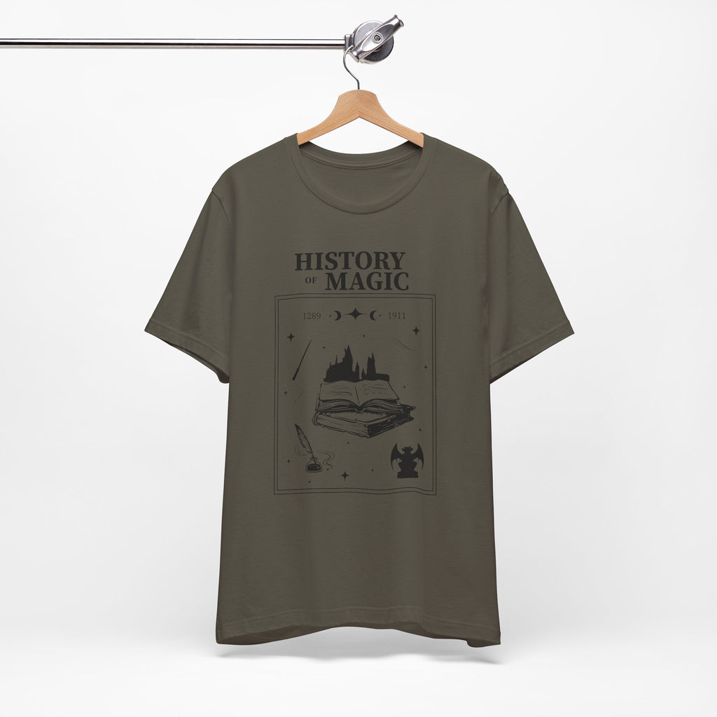 History of Magic Class Shirt- Wizard School History Tee