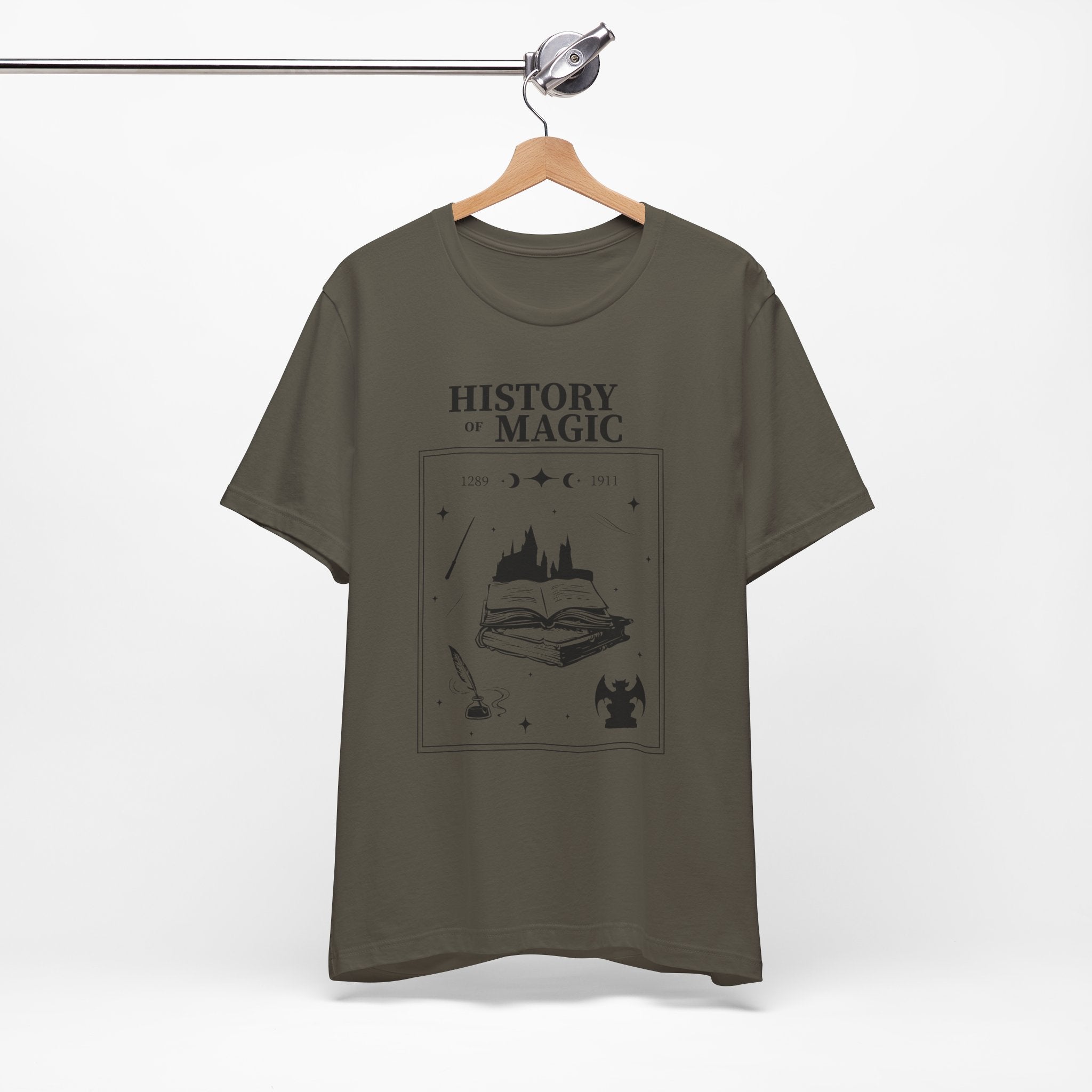 History of Magic Class Shirt- Wizard School History Tee