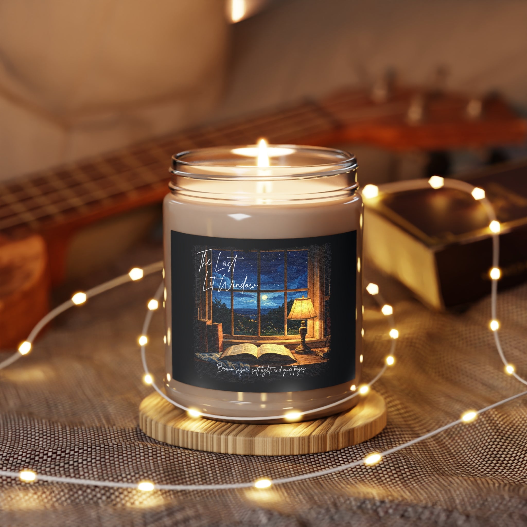 The Last Lit Window Candle- Cozy Reader Night Scent