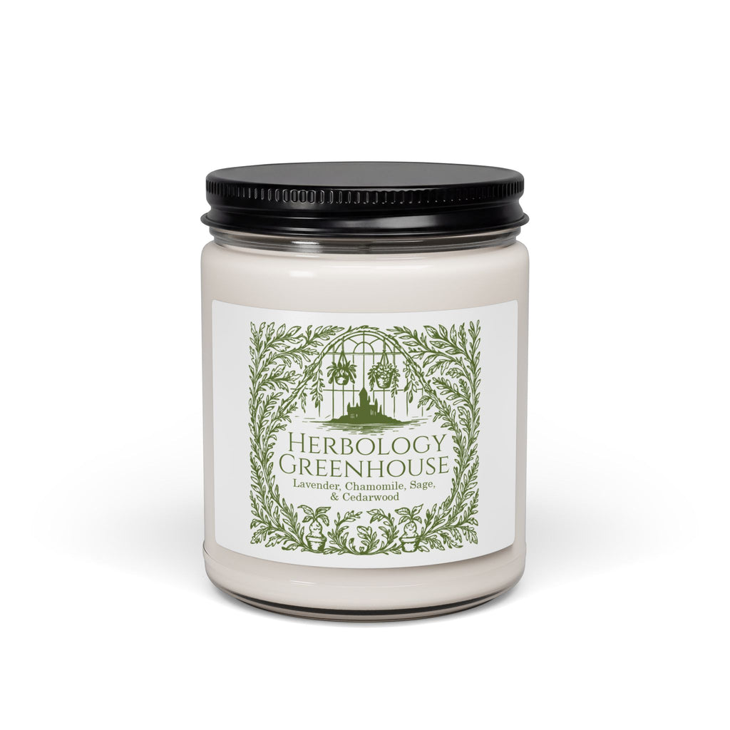 Herbology Greenhouse- Lavender Chamomile Soy Candle, Botanical Greenhouse Scent