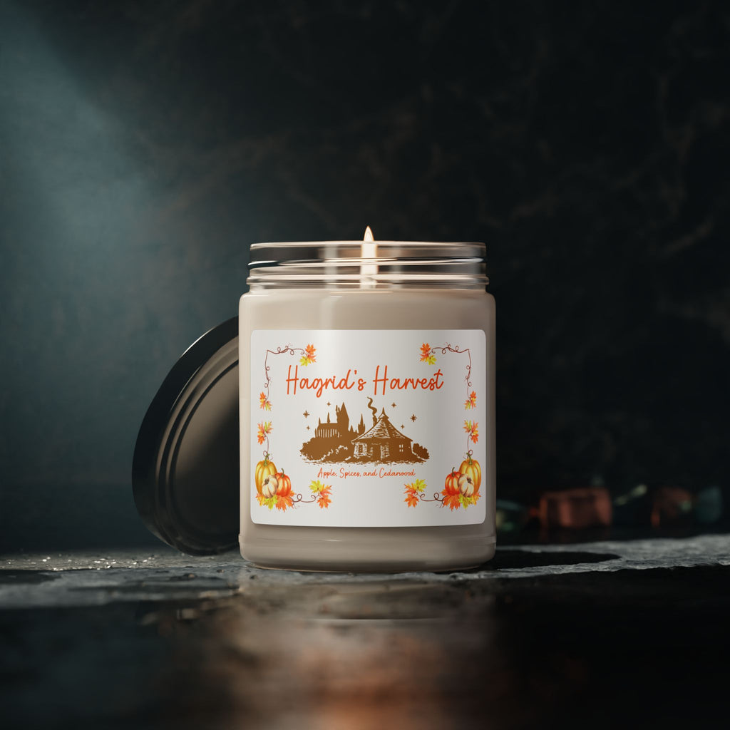 Hagrid’s Harvest Candle – Cozy Autumn Pumpkin Patch Soy Candle