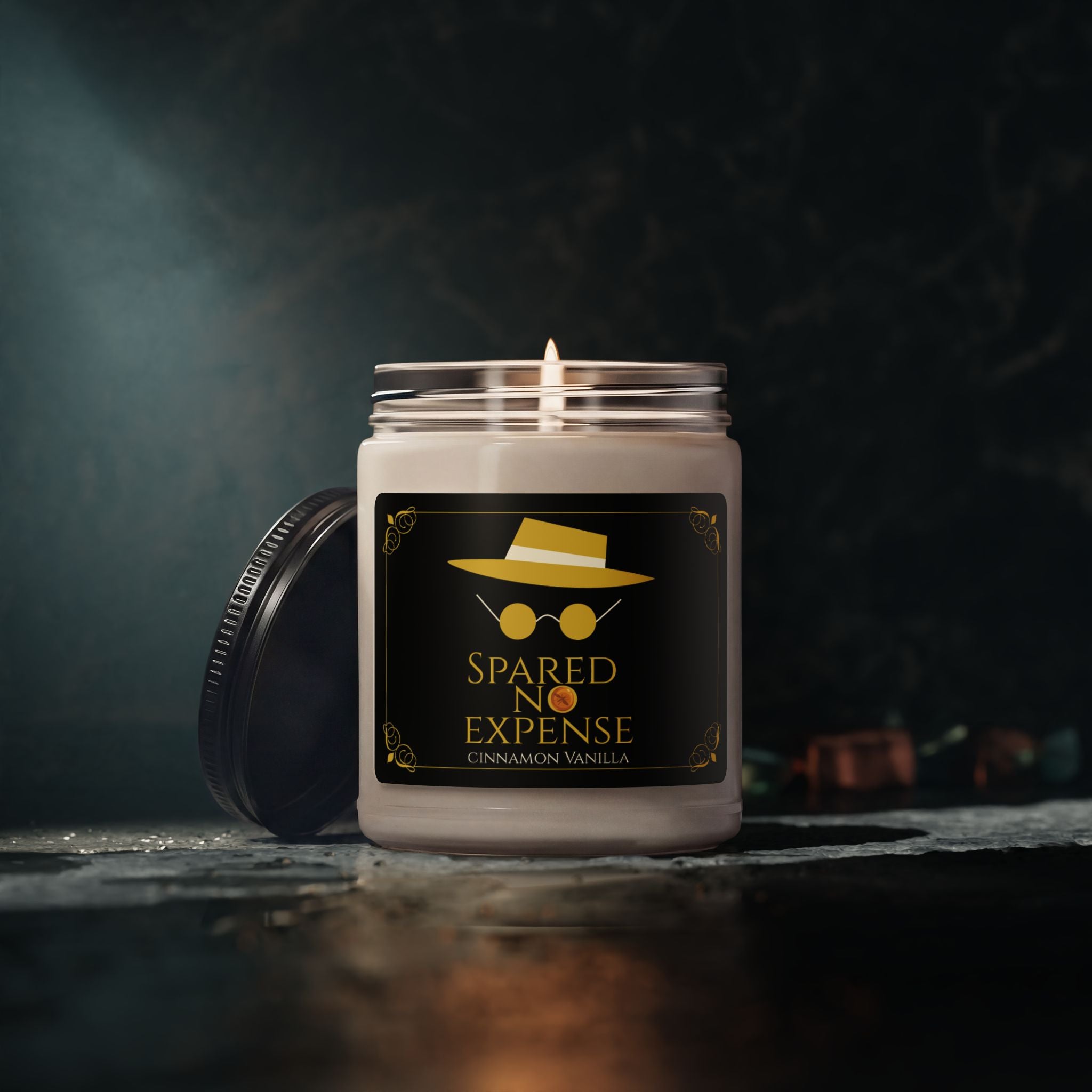 Spared No Expense Candle- Cinnamon Vanilla Soy Candle