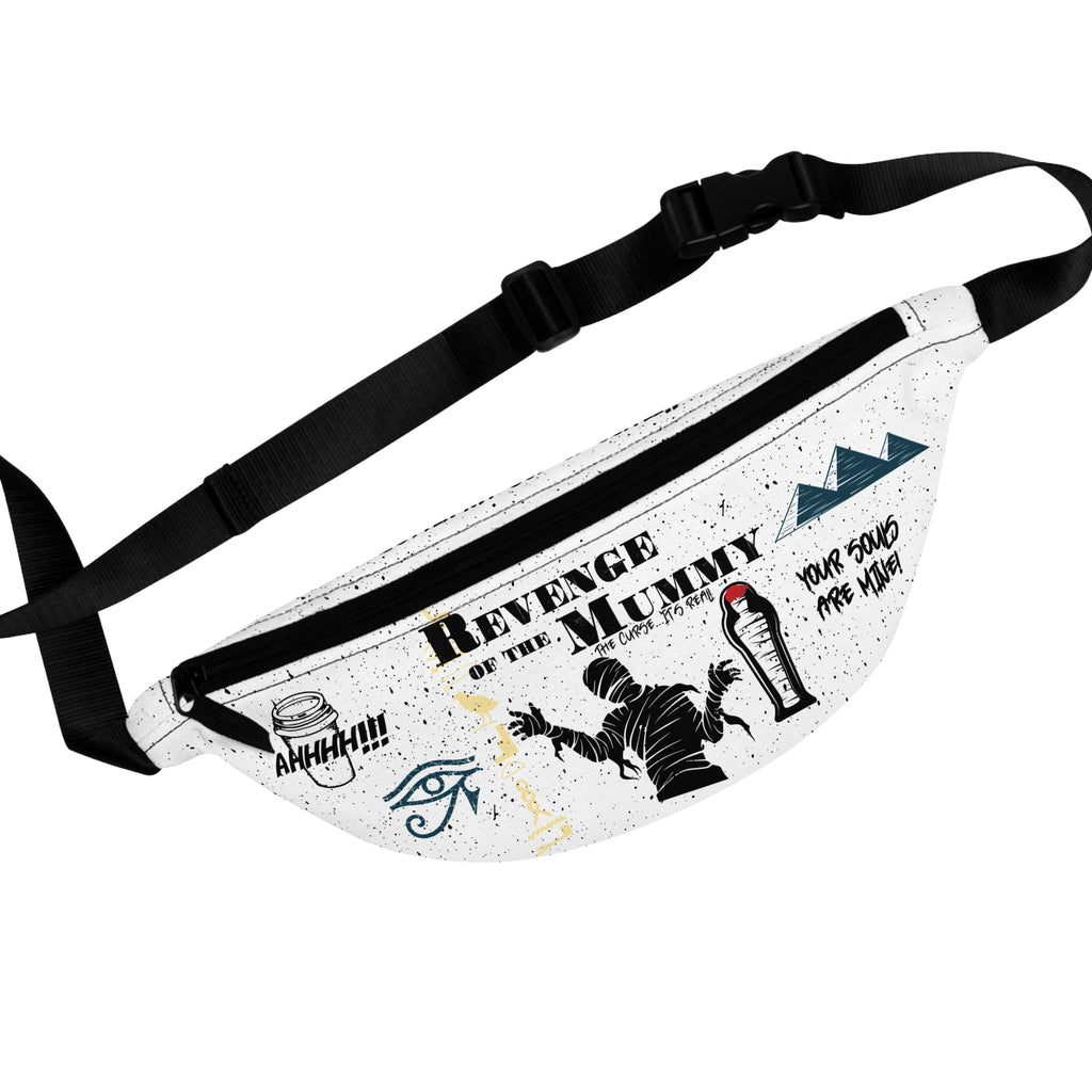Revenge of the Mummy Inspired Fanny Pack- Theme Park Ride Bag, Locker Friendly Waist Pack