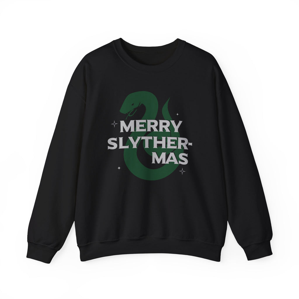 Merry Slyther-mas Crewneck Sweatshirt- Wizard Christmas Sweatshirt