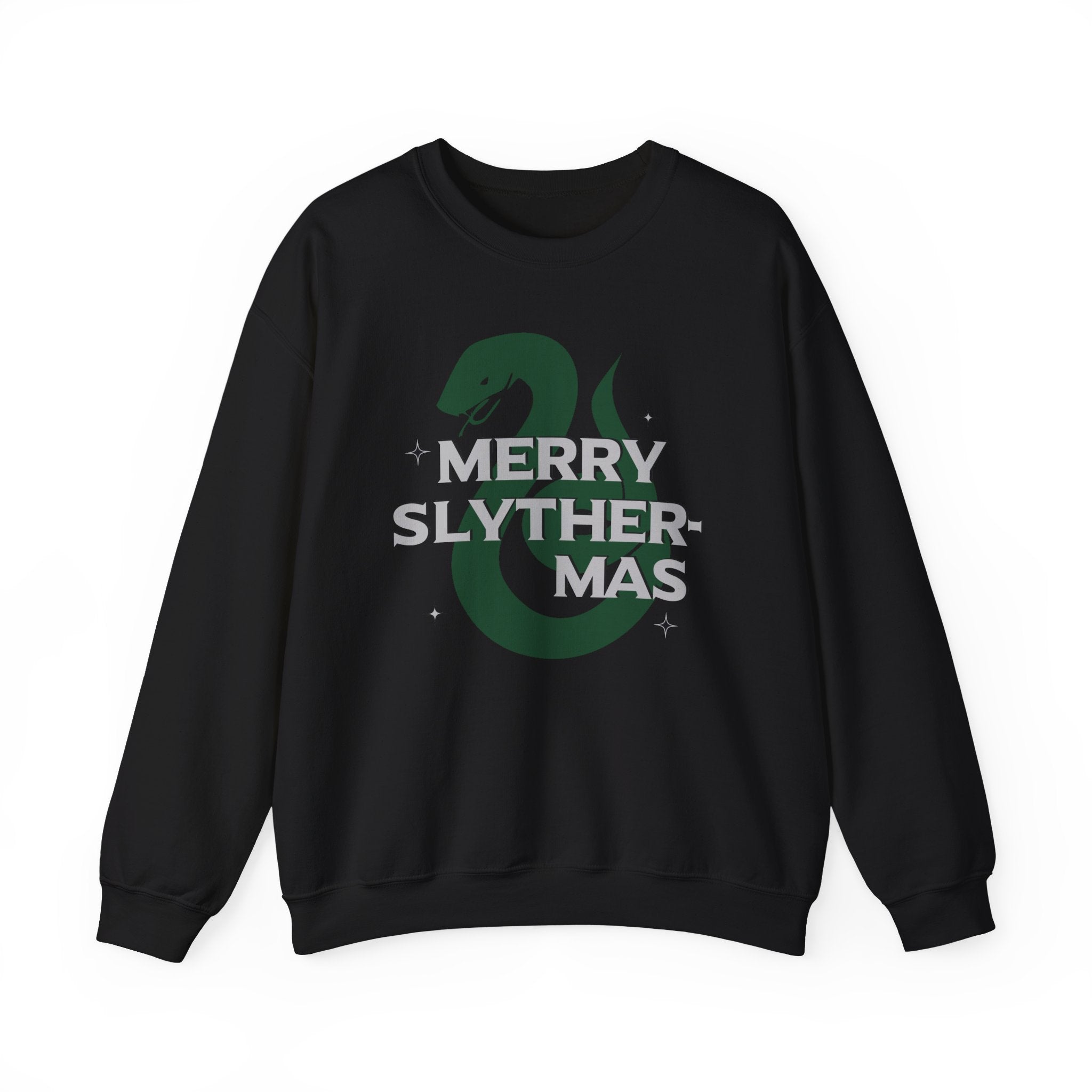Merry Slyther-mas Crewneck Sweatshirt- Wizard Christmas Sweatshirt