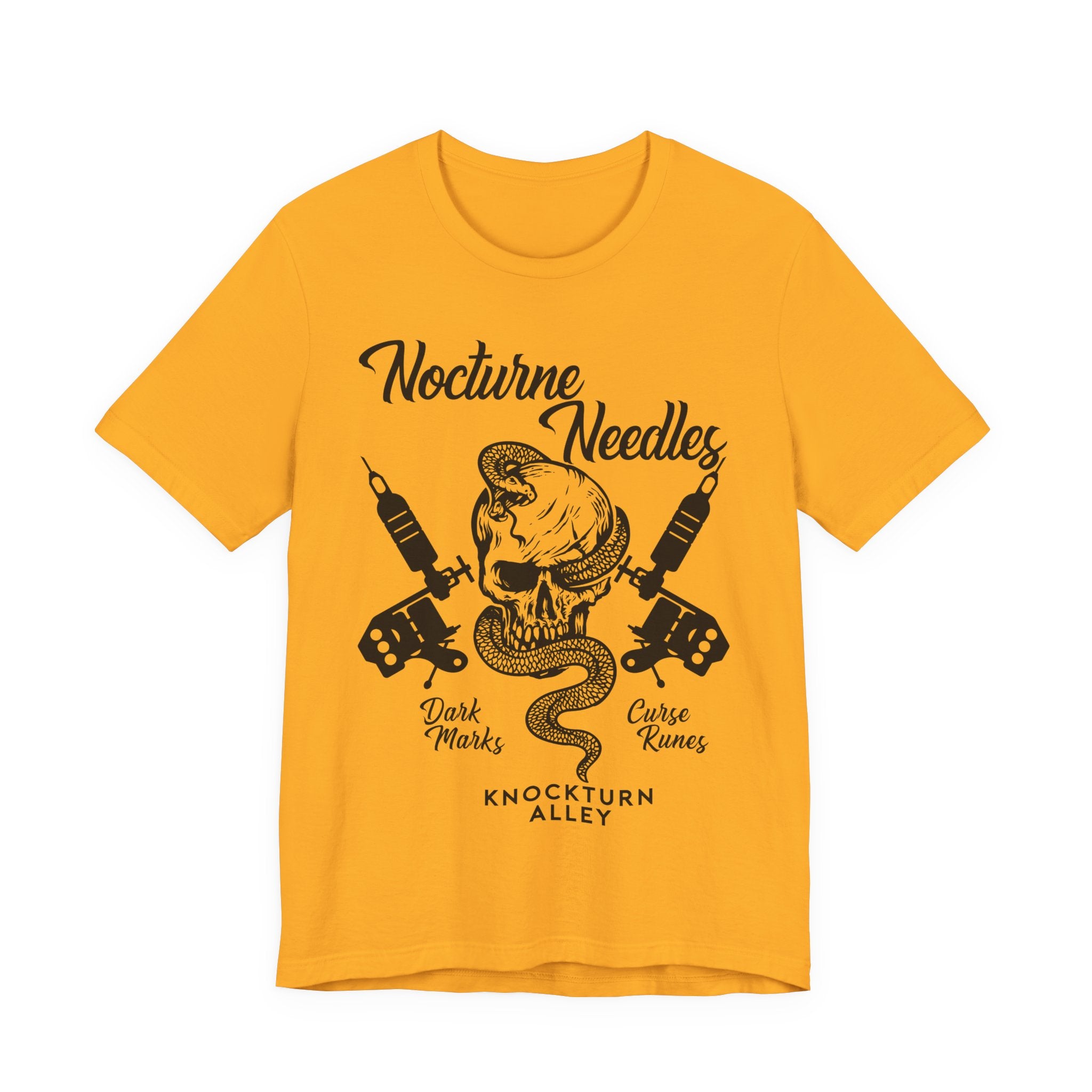 Nocturne Needles Shirt- Dark Wizard Tattoo Shop Tee